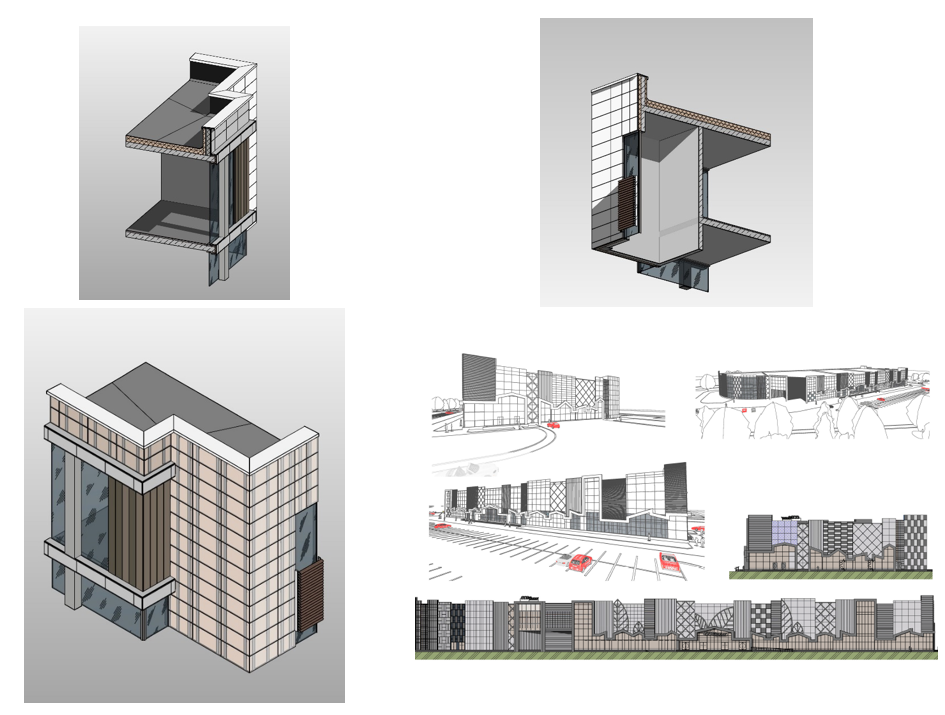 Моделирование фасадов в BIM