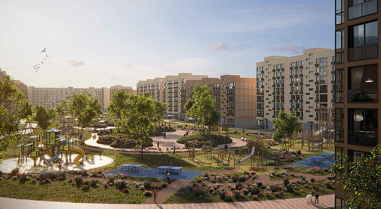 Многофункциональный жилой комплекс "Крёкшино", Московская обл., Россия