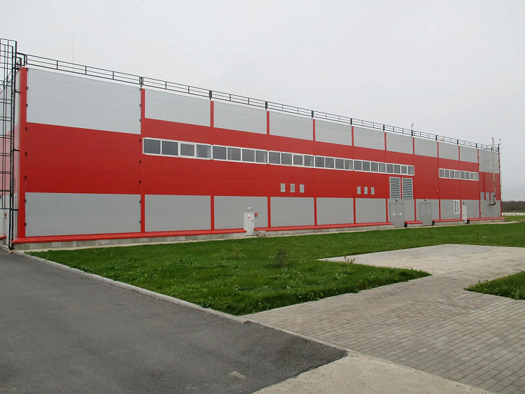 Тепличный комбинат с производственным блоком, н.п. Пикалево, Россия