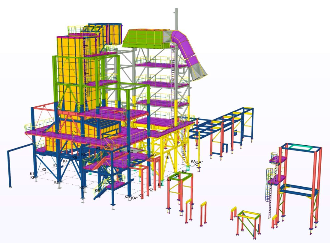 Structural Steel Design Project Steel Structure Design for Industrial and Civil Projects