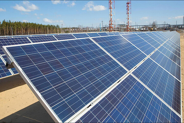 Photovoltaic power station Rechitsa