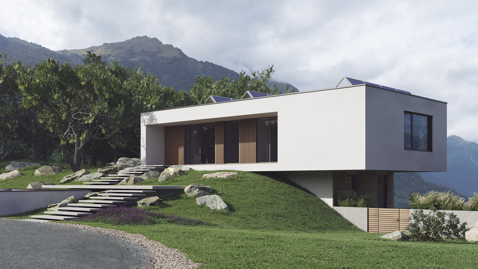 Alpine House Design: Luxurious Private Residence in Bern