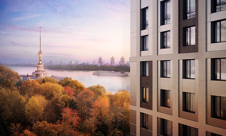 Многофункциональный комплекс с жилой и бизнес-инфраструктурой «Северный речной порт», Москва, Россия