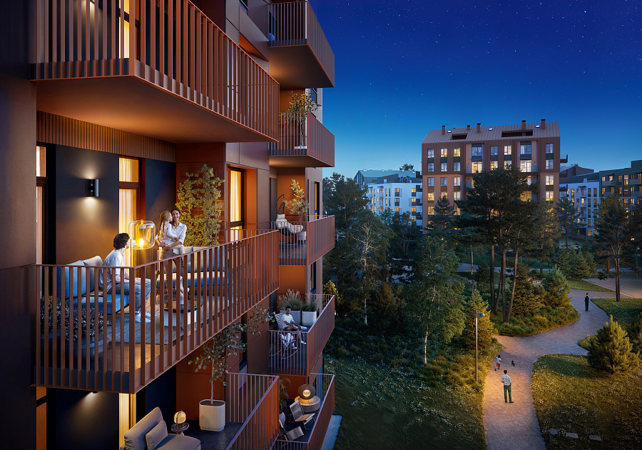 Многофункциональный жилой комплекс "Зеленая гавань", Минск, Беларусь